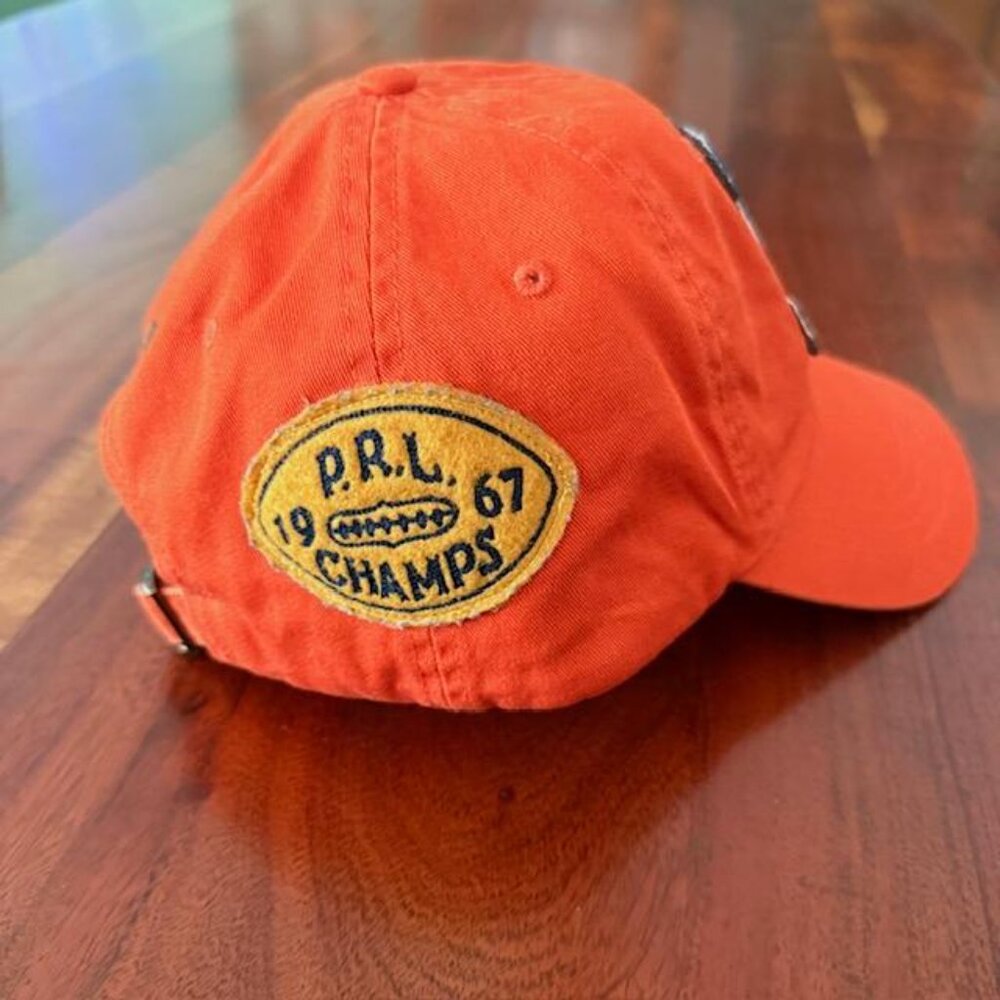 SOLD! Polo Ralph Lauren Tiger P Patch 1967 Football Champs Cap Hat 1 of 1 NWT - Picture 5 of 7